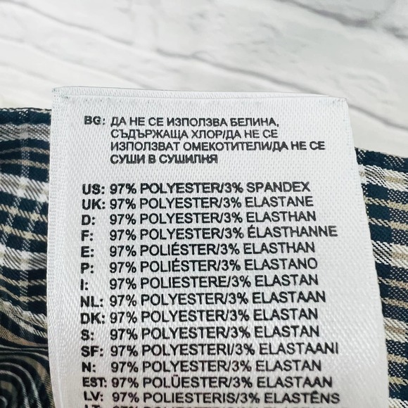 ADIDAS Men's 36 Check Plaid Performance Wicking Golf Active Outdoor 11"‎ Shorts - Picture 5 of 7